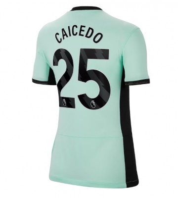 Chelsea Moises Caicedo #25 Tredje Tröja Kvinnor 2023-24 Kortärmad